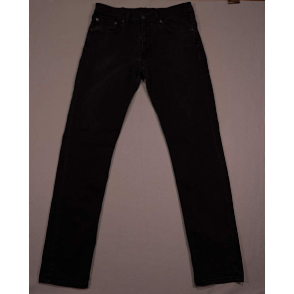 Levis 511 Slim Fit Jeans Mens 30x32 Black Denim Pants